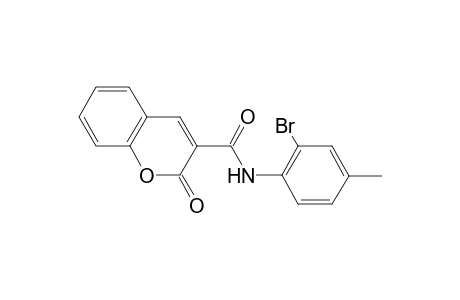 N-(2-Bromo-4-methylphenyl)-2-oxo-2H-chromene-3-carboxamide