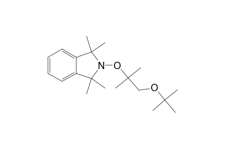 2-(2'-TERT.-BUTOXY-1',1'-DIMETHYLETHOXY)-1,1,3,3-TETRAMETHYL-ISOINDOLINE