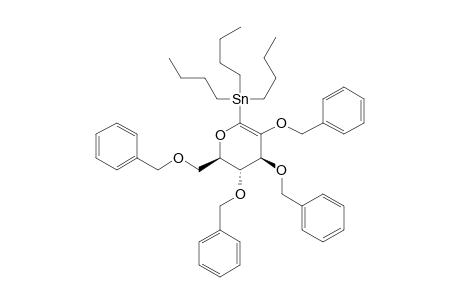 1,5-ANHYDRO-2,3,4,6-TETRA-O-BENZYL-1-(TRIBUTYLSTANNYL)-D-ARABINO-HEX-1-ENITOL