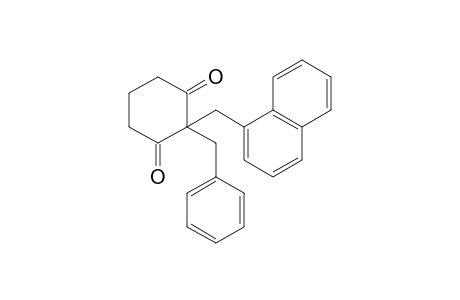 2-benzyl-2-(1-naphthylmethyl)-1,3-cyclohexanedione