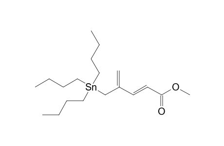 Methyl (E)-4-(tributylstannylmethyl)penta-2,4-dienoate