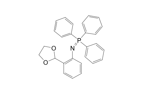 2-(TRIPHENYLPHOSPHORANYLIDENEAMINO)-BENZALDEHYDE-ETHYLENE-ACETAL