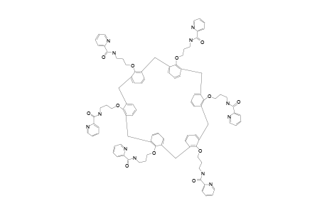 37,38,39,40,41,42-HEXAKIS-[3-[(PYRIDINE-2-CARBOXY)-AMINO]-PROPOXY]-CALIX-[6]-ARENE