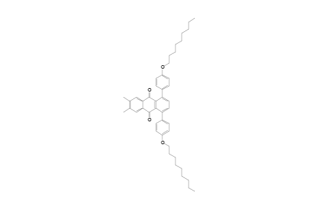 1,4-BIS-(4-NONYLOXYPHENYL)-6,7-DIMETHYL-ANTHRAQUINONE