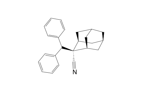 2-(DIPHENYLMETHYL)-2-TRICYCLO-[3.3.1.1-(3.7)]-DECANITRILE