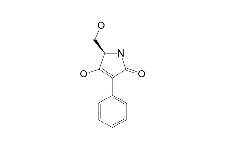 (2R)-3-HYDROXY-2-HYDROXYMETHYL-4-PHENYL-2,5-DIHYDRO-1H-PYRROL-5-ONE