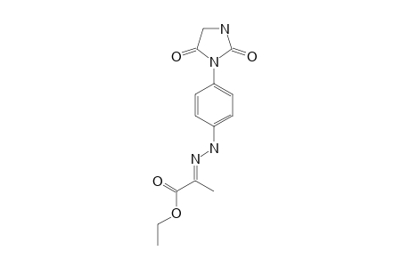 2-[4'-(3''-(2'',4''-IMIDAZOLIDINEDIONE))-PHENYLHYDRAZONE]-ETHYL-PROPIONATE