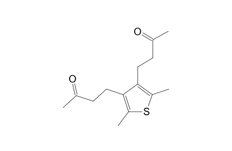 2,5-DIMETHYL-3,4-DI-(3-OXOBUTYL)-THIOPHENE