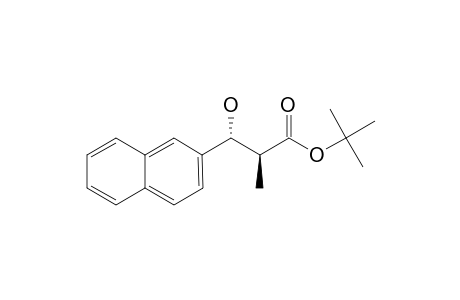 TERT.-BUTYL-(2S,3R)-3-HYDROXY-2-METHYL-3-(2-NAPHTHALENYL)-PROPANOATE