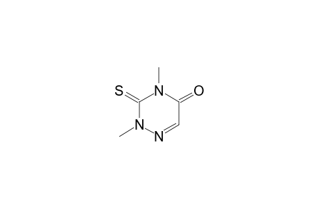 2,4-DIMETHYL-5-OXO-3-THIO-2,3,4,5-TETRAHYDRO-1,2,4-TRIAZINE