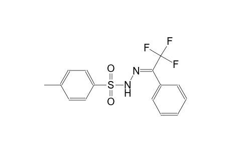 4-methyl-N'-[(E)-2,2,2-trifluoro-1-phenylethylidene]benzenesulfonohydrazide