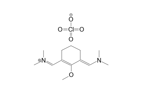 1,1,7,7-TETRAMETHYL-4-METHOXY-3,5-TRIMETHYLENE-1,7-DIAZA-1,3,5-HEPTATRIENONIUM PERCHLORATE