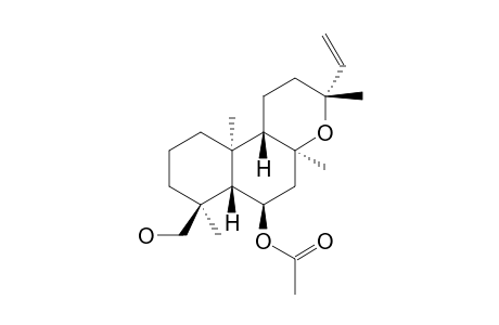 ENT-6-ALPHA-ACETOXY-18-HYDROXY-13-EPI-MANOLY-OXIDE