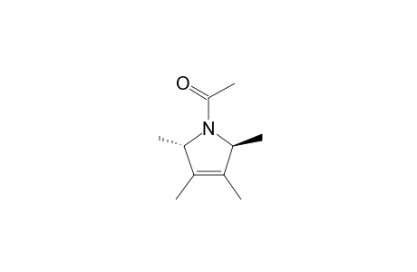 TRANS-1-ACETYL-2,3,4,5-TETRAMETHYL-3-PYRROLINE