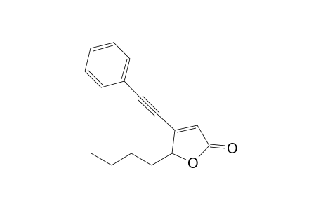 2-butyl-3-(2-phenylethynyl)-2H-furan-5-one