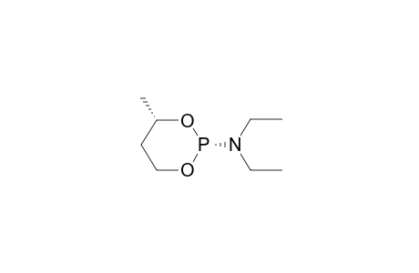 TRANS-N,N-DIETHYL-4-METHYL-1,3,2-DIOXAPHOSPHORINAN-2-AMINE;MINOR_ISOMER