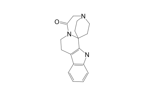 7,8,13-TRIHYDRO-3,6-DIAZOBICYClO-[3.2.2]-NONANO-[4',5':1,2]-PYRIDO-[3,4-B]-INDOL-5(6H)-ONE