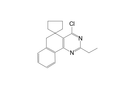 4-chloro-2-ethyl-6H-spiro[benzo[h]quinazoline-5,1'-cyclopentane]