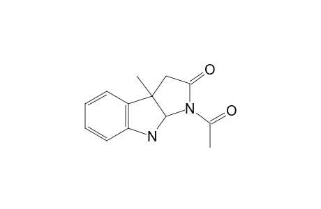 3-acetyl-8b-methyl-3a,4-dihydro-1H-pyrrolo[5,4-b]indol-2-one