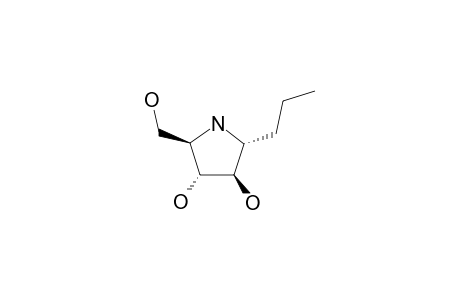 (2R,3R,4R,5R)-2-(HYDROXYMETHYL)-5-PROPYL-PYRROLIDINE-3,4-DIOL