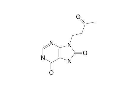 9-(3'-CARBONYLBUTYL)-PURINE-6,8-DIONE