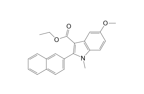 Ethyl 5-methoxy-1-methyl-2-(2-naphthyl)indole-3-carboxylate