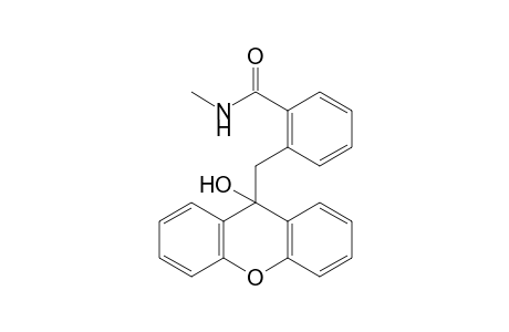 alpha-(9-hydroxyxanthen-9-yl)-N-methyl-o-toluamide