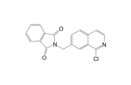 1H-isoindole-1,3(2H)-dione, 2-[(1-chloro-7-isoquinolinyl)methyl]-