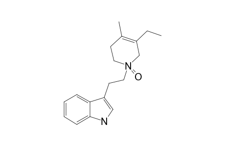 NB-TRYPTOPHYL-2'-ETHYL-3'-METHYL-1',2',5',6'-TETRAHYDROPYRIDINE-NB-OXIDE