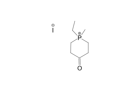 1-ETHYL-1-METHYL-4-PHOSPHORINANONIUM-IODIDE