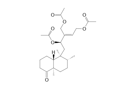 (12R)-18-NOR-12,15,16-TRIACETOXY-NEO-CLERODA-4(18),13E-DIEN