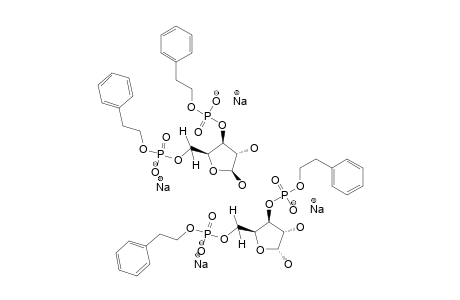 3',5'-O-BIS-[(2-PHENYLETHYL)-PHOSPHORYL]-BETA-D-ARABINOFURANOSIDE-BIS-SODIUM-SALT