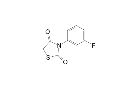 3-(m-fluorophenyl)-2,4-thiazolidinedione