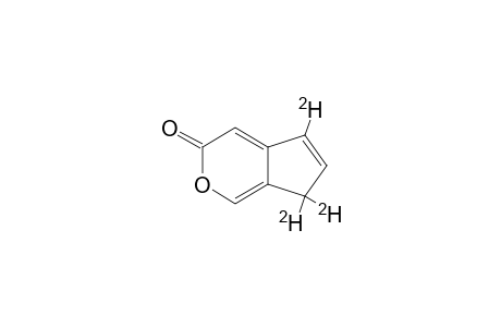 5,7,7-TRIDEUTERIOCYCLOPENTA-[C]-PYRAN-3(7H)-ONE