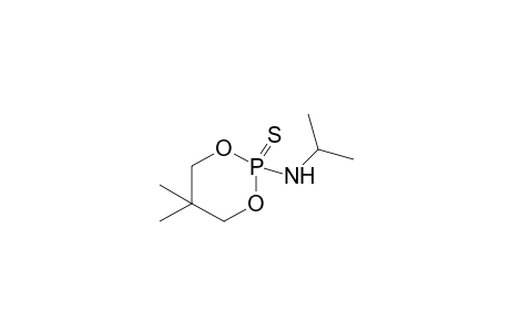 isopropylphosphoramidothioic acid, cyclic o,o-2,2-dimethyltrimethylene ester