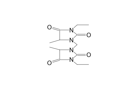 BIS(5-METHYL-3-ETHYLHYDANTOYN-1-YL)METHANE