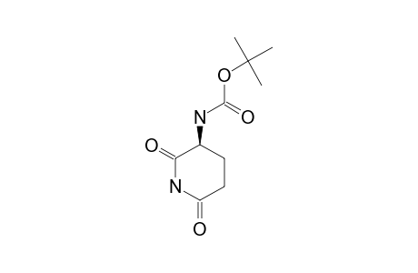 (S)-3-(TERT.-BUTOXYCARBONYLAMINO)-GLUTARIMIDE