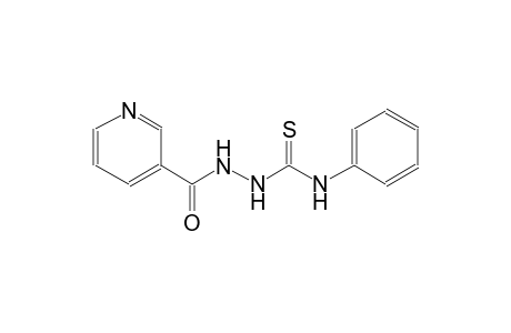 N-phenyl-2-(3-pyridinylcarbonyl)hydrazinecarbothioamide