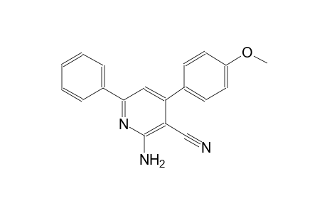 2-amino-4-(4-methoxyphenyl)-6-phenylnicotinonitrile