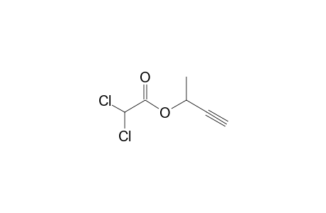 Dichloroacetic acid, but-3-yn-2-yl ester