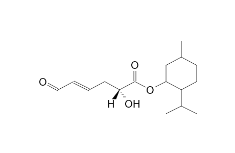 (-)MENTHYL (2S,4E)-2-HYDROXY-6-OXO-4-HEXENOATE