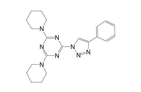 1,3,5-triazine, 2-(4-phenyl-1H-1,2,3-triazol-1-yl)-4,6-di(1-piperidinyl)-