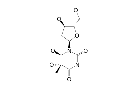 (+)-TRANS-(5R,6R)-5,6-DIHYDROXY-5,6-DIHYDROTHYMIDINE