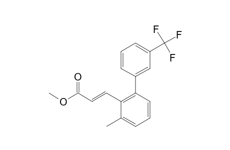 (E)-3-[6'-METHYL-2'-(3''-TRIFLUOROMETHYLPHENYL)-PHENYL]-PROPENOIC-METHYLESTER