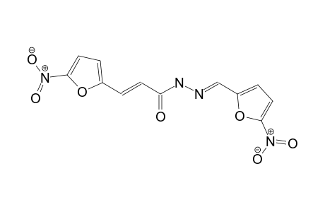 5-Nitro-2-furanacrylic N-(5-nitro-2-furfurylidene)hydrazide