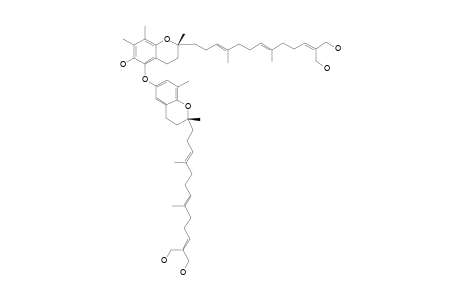 (GAMMA,DELTA)-BI-O-AMPLEXICHROMANOL;(2-R)-2,7,8-TRIMETHYL-2-[(3-E,7-E)-4,8-DIMETHYL-13-HYDROXY-12-HYDROXYMETHYLDECA-3,7,11-TRIENYL]-