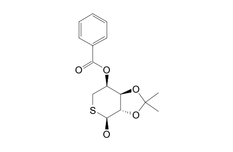 4-O-BENZOYL-2,3-O-ISOPROPYLIDENE-5-THIO-BETA-L-ARABINOPYRANOSE