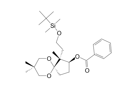 (1RS,2RS)-1,8,8-TRIMETHYL-1-(2'-TERT.-BUTYL-DIMETHYLSILYLOXYETHYL)-6,10-DIOXASPIRO-[4.5]-DEC-2-YL-BENZOATE