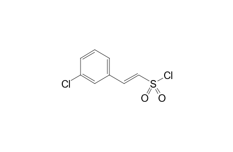 (E)-2-(3-chlorophenyl)ethenesulfonyl chloride