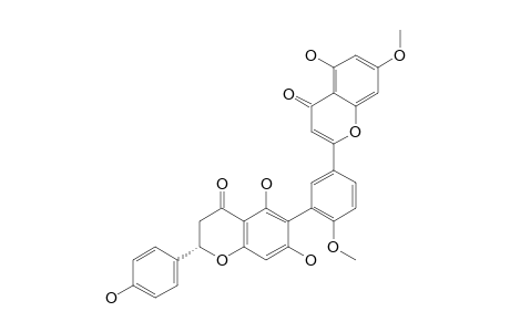 2'',3''-DIHYDRO-ROBUSTAFLAVONE-7,4'-DIMETHYLETHER